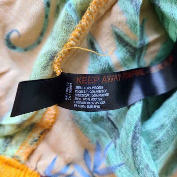 Emma J Shipley Anthropologie Extravaganza Sleep Shorts L Animal Print Orange - Picture 8 of 11